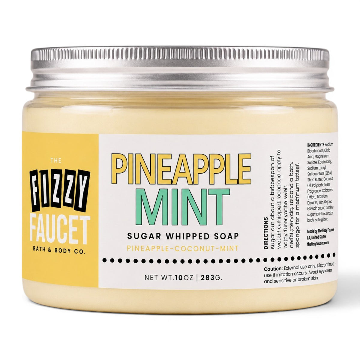 Pineapple Mint Whipped Sugar Soap