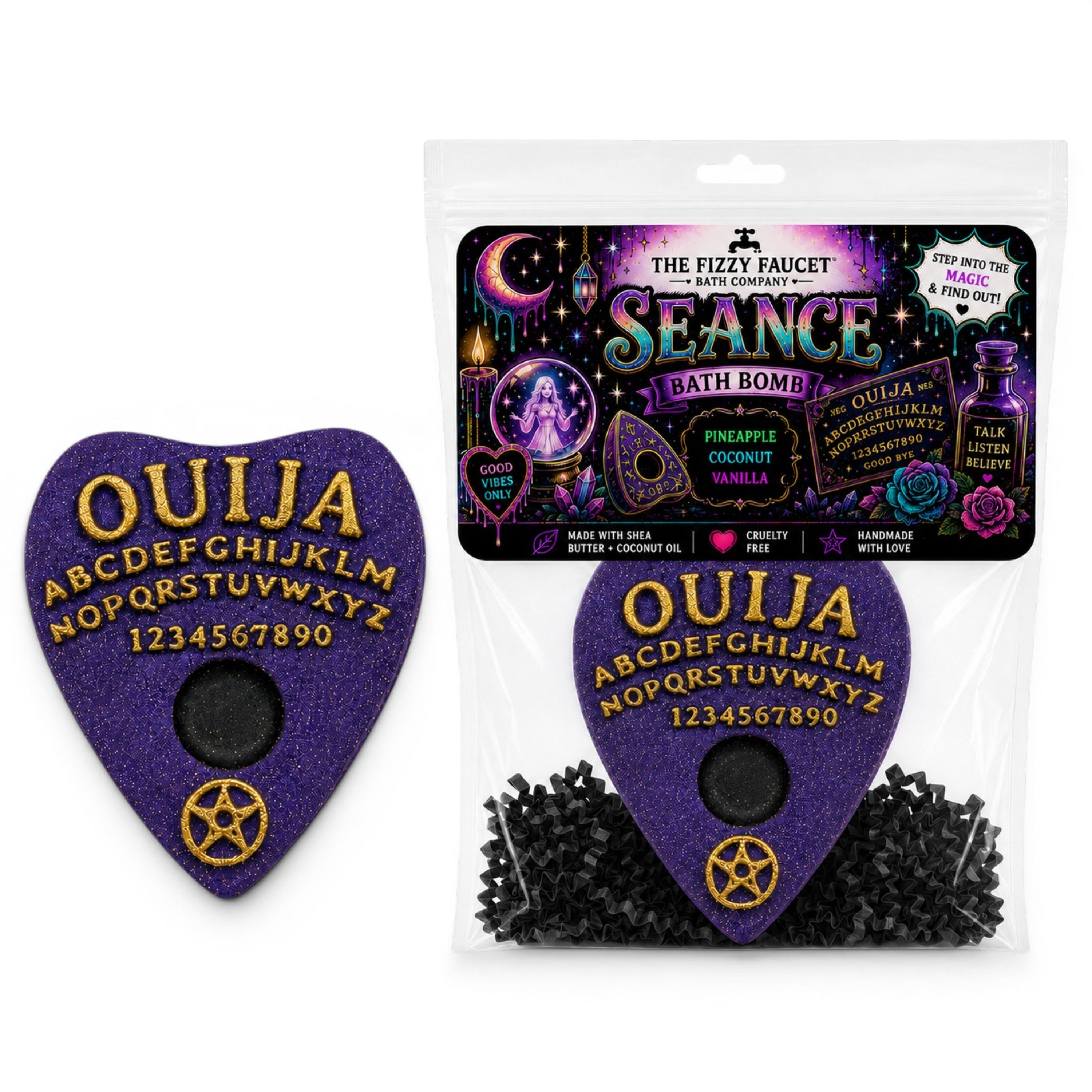 Seance | Bath Art Planchette Bath Bomb