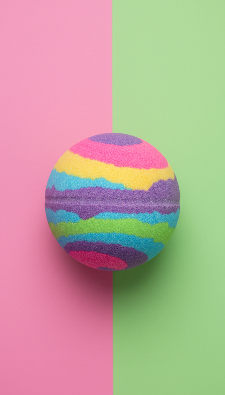 Unicorn Swirl Bath Bomb