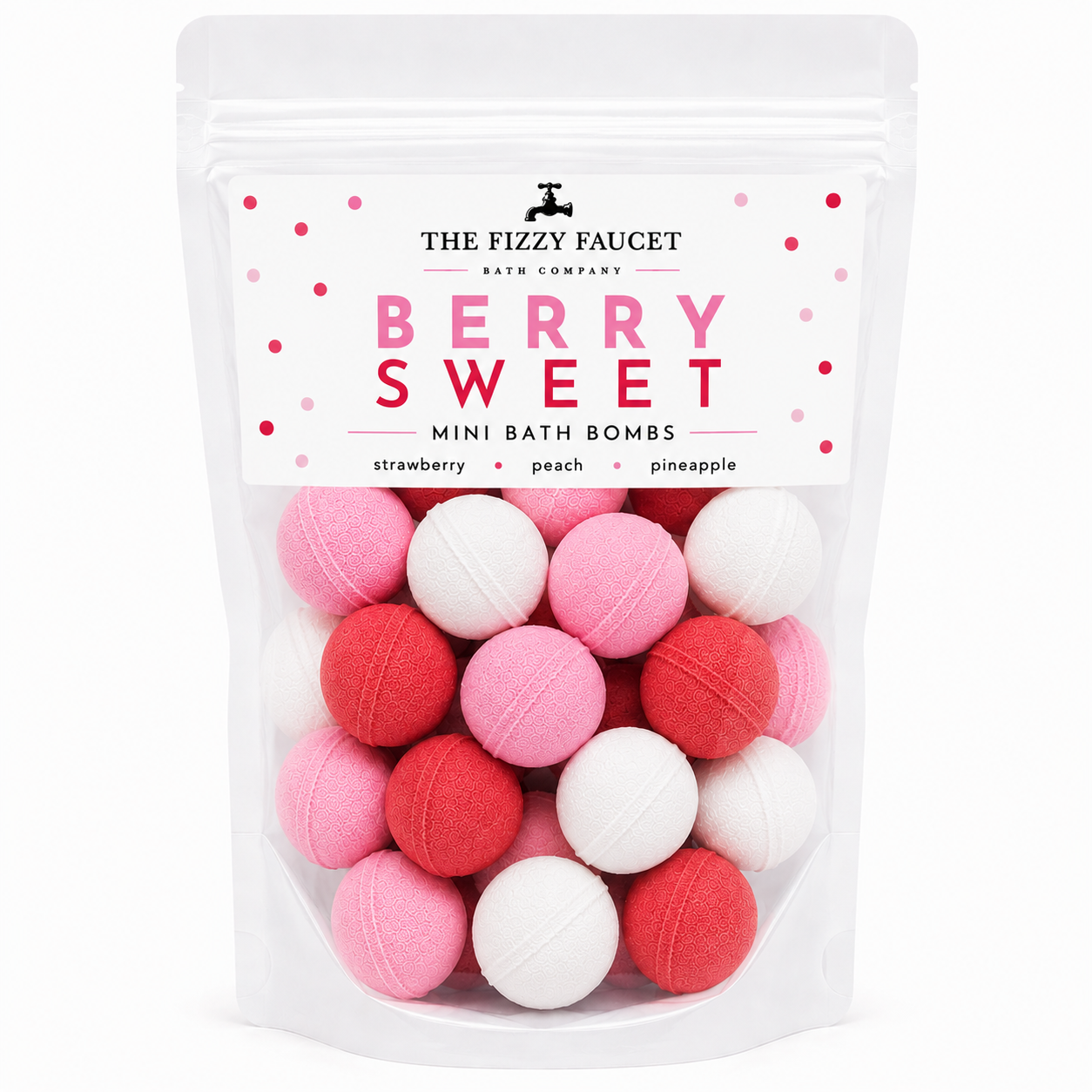 Berry Sweet Mini Bath Bombs