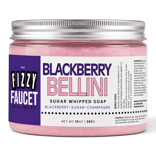 Blackberry Bellini Whipped Sugar Soap