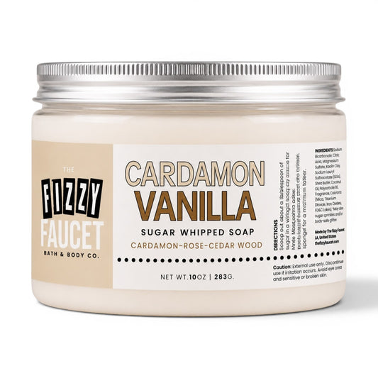 Cardamon Vanilla Whipped Sugar Soap