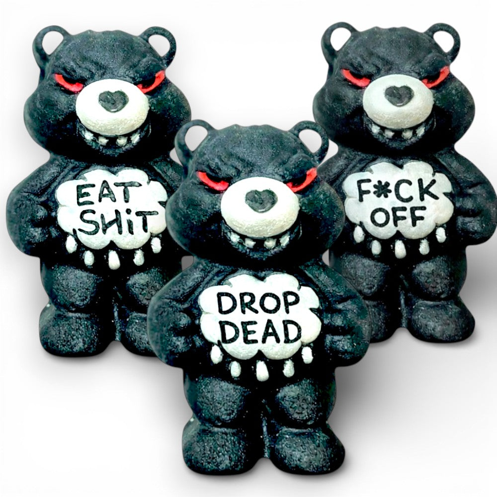 "Don't" Care Angry Bear | Scary Series Bath Bomb