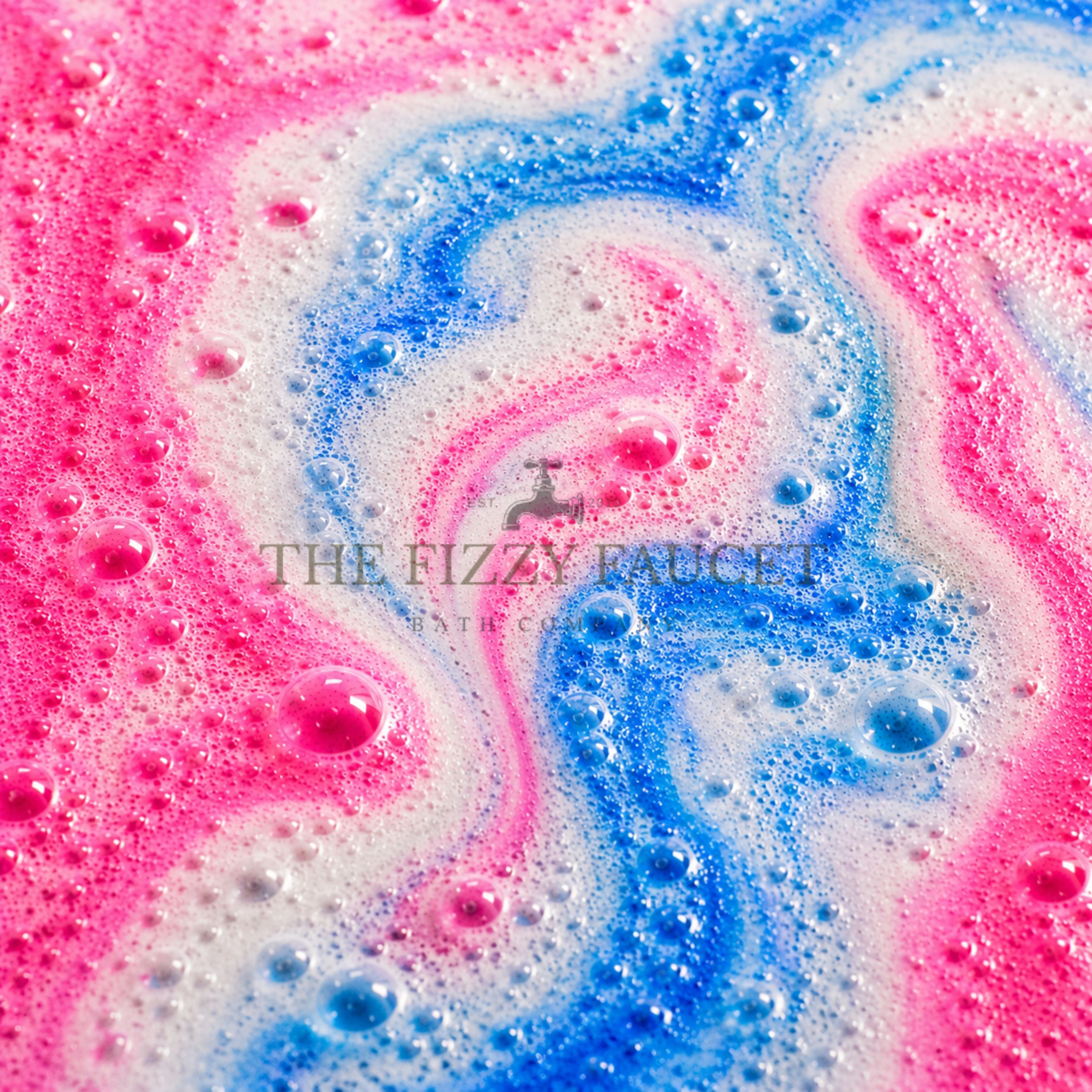 Cotton Candy Mini Bath Bombs