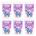 Cotton Candy Mini Bath Bombs - Wholesale 6 Pack