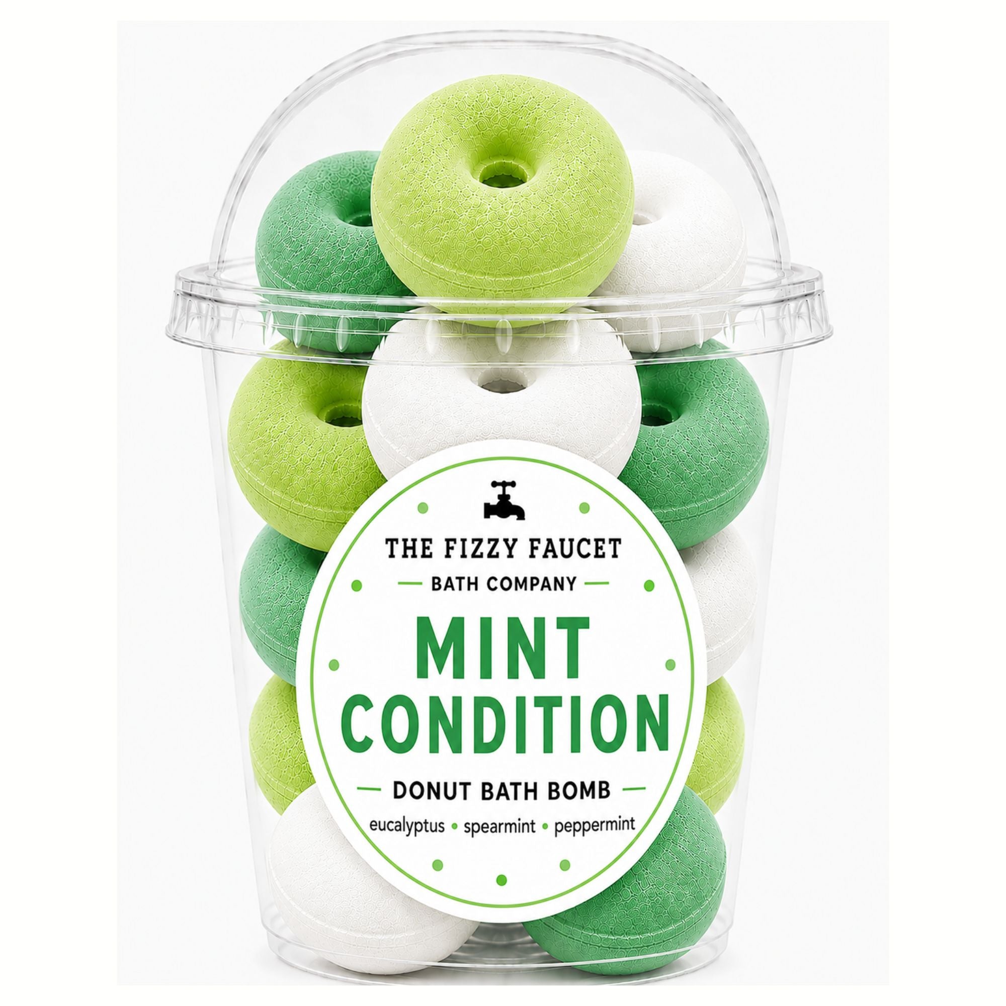 Mint Condition Mini Donut Bath Bombs