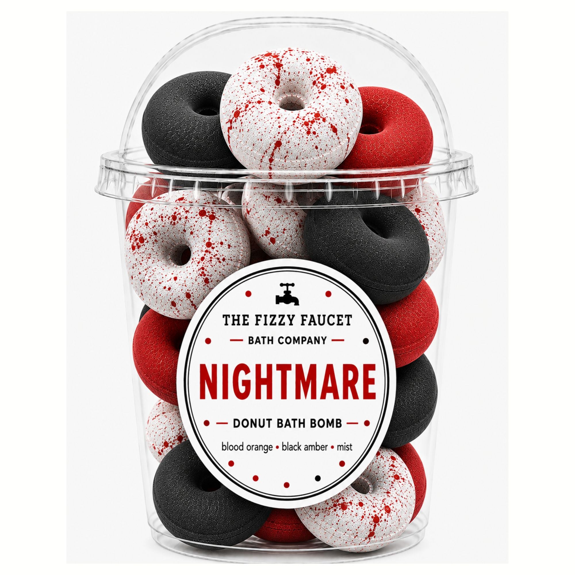 Nightmare Mini Donut Bath Bombs