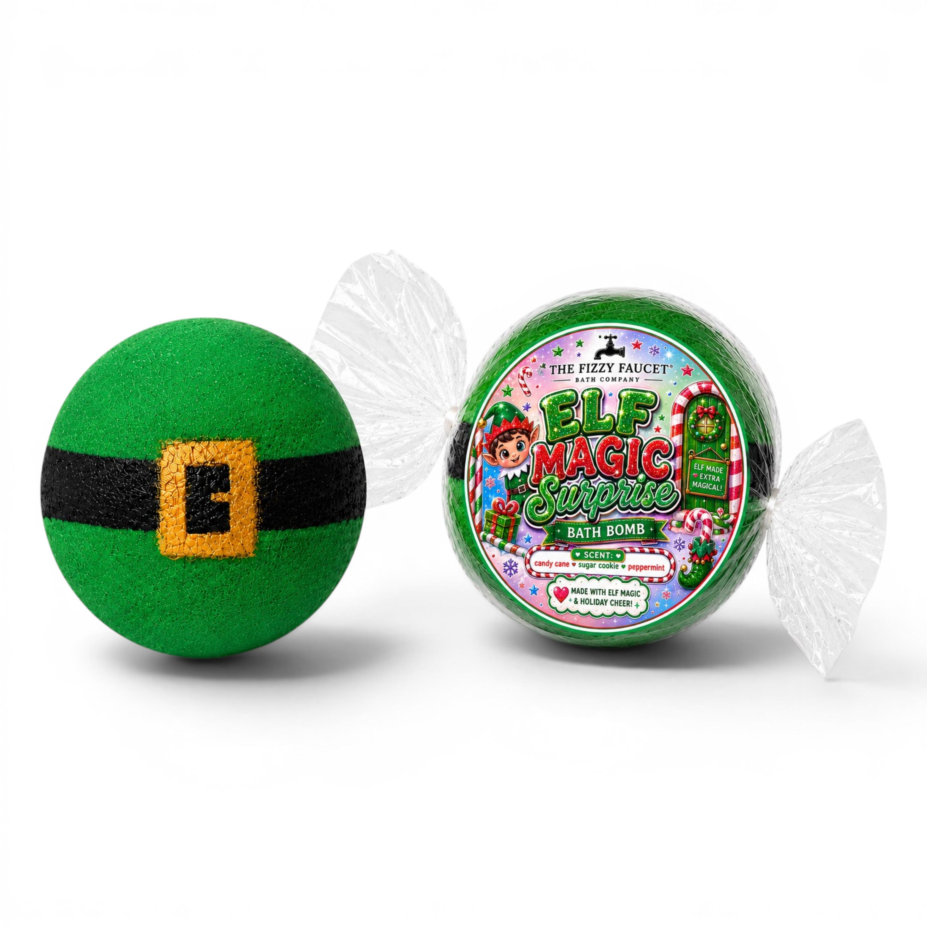 Elf Magic Surprise Extra Large Bath Bomb