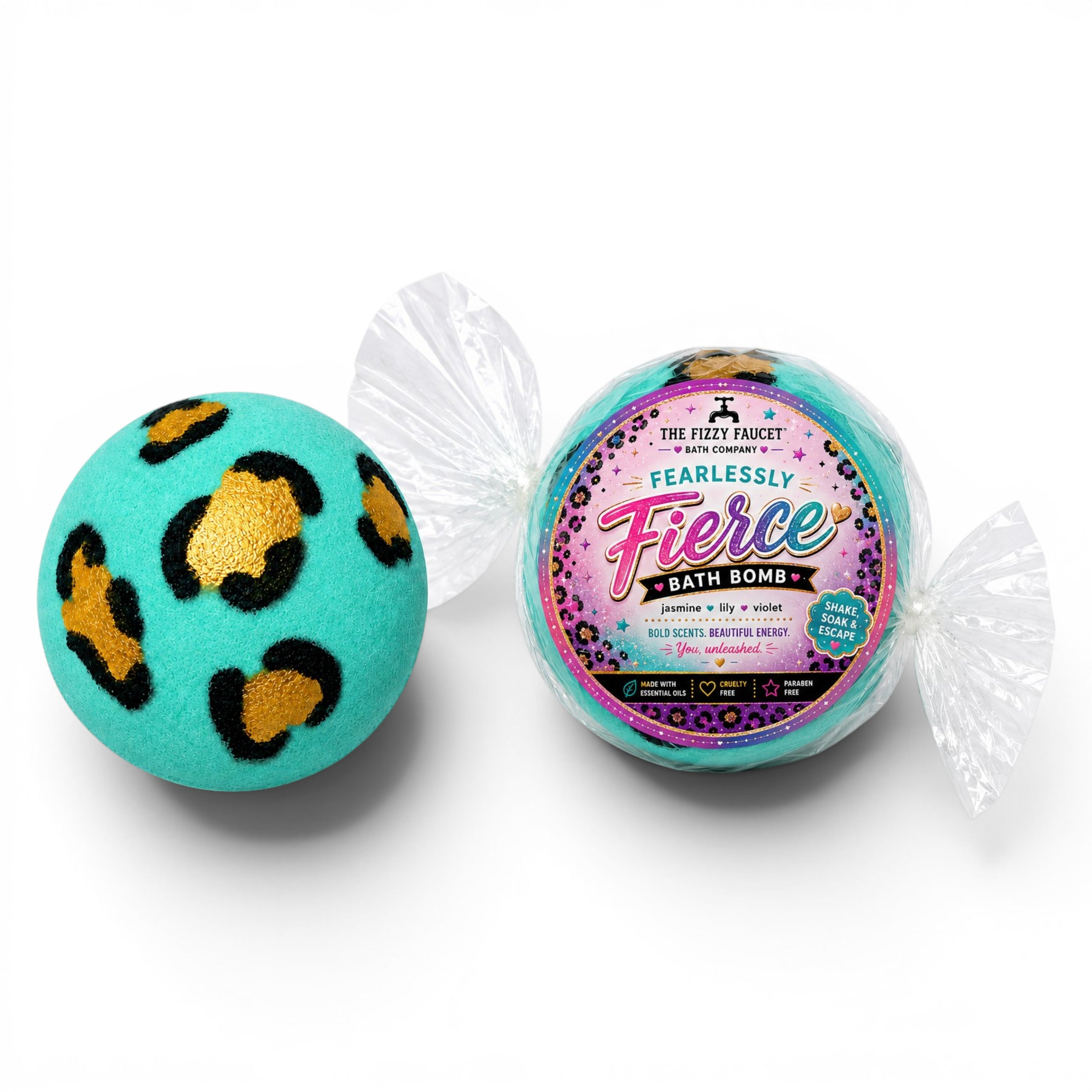 Fearlessly Fierce Extra Large Bath Bomb