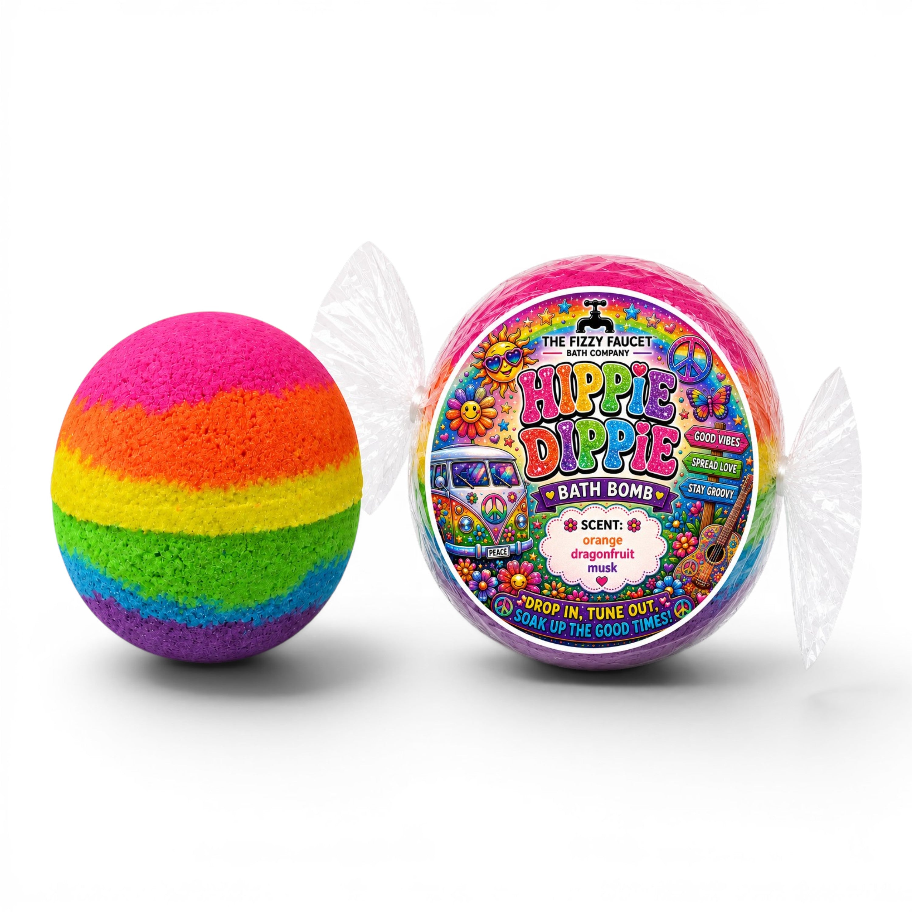 Hippie Dippie Extra Large Bath Bomb