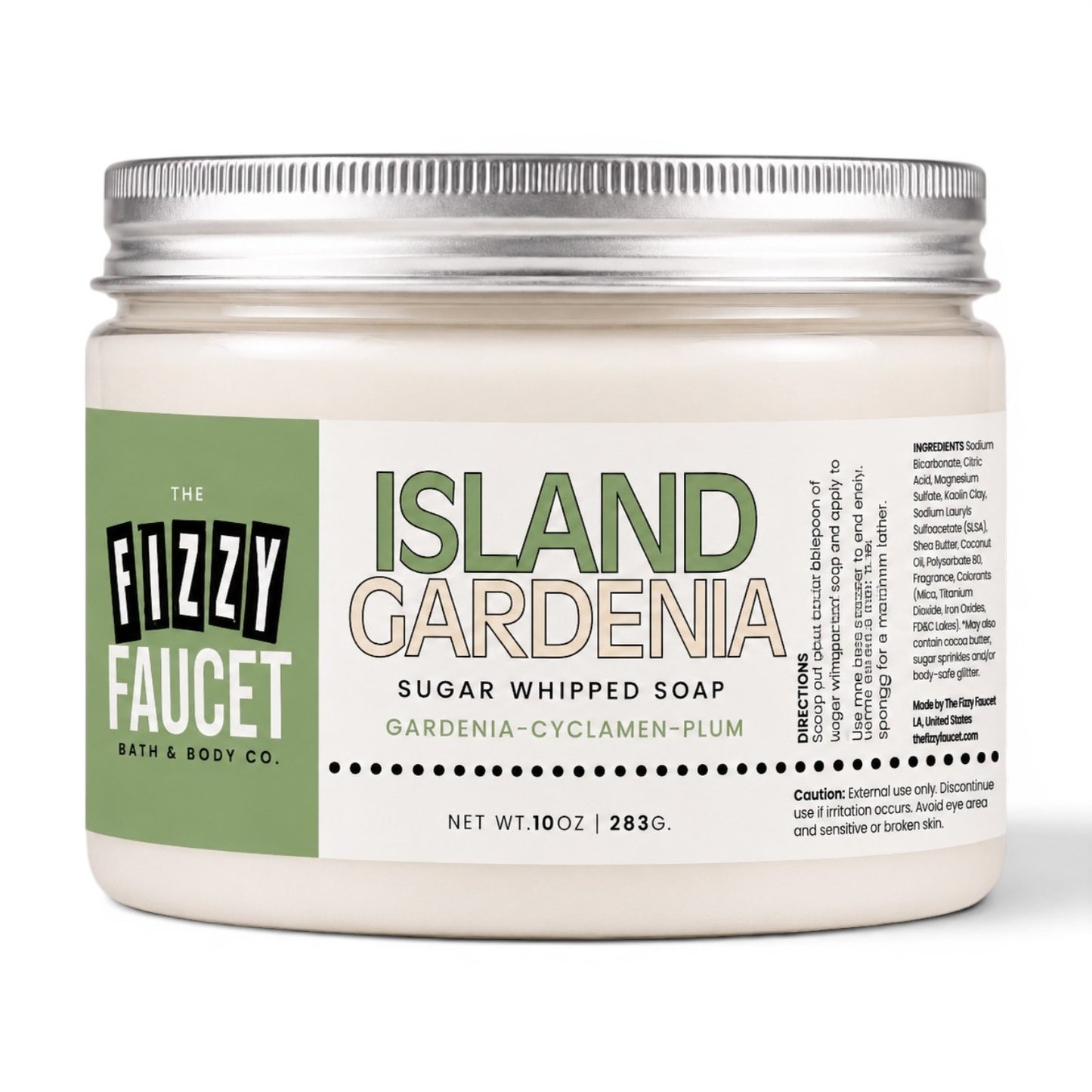 Island Gardenia Whipped Sugar Soap
