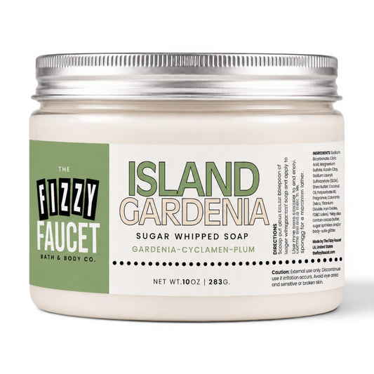 Island Gardenia Whipped Sugar Soap