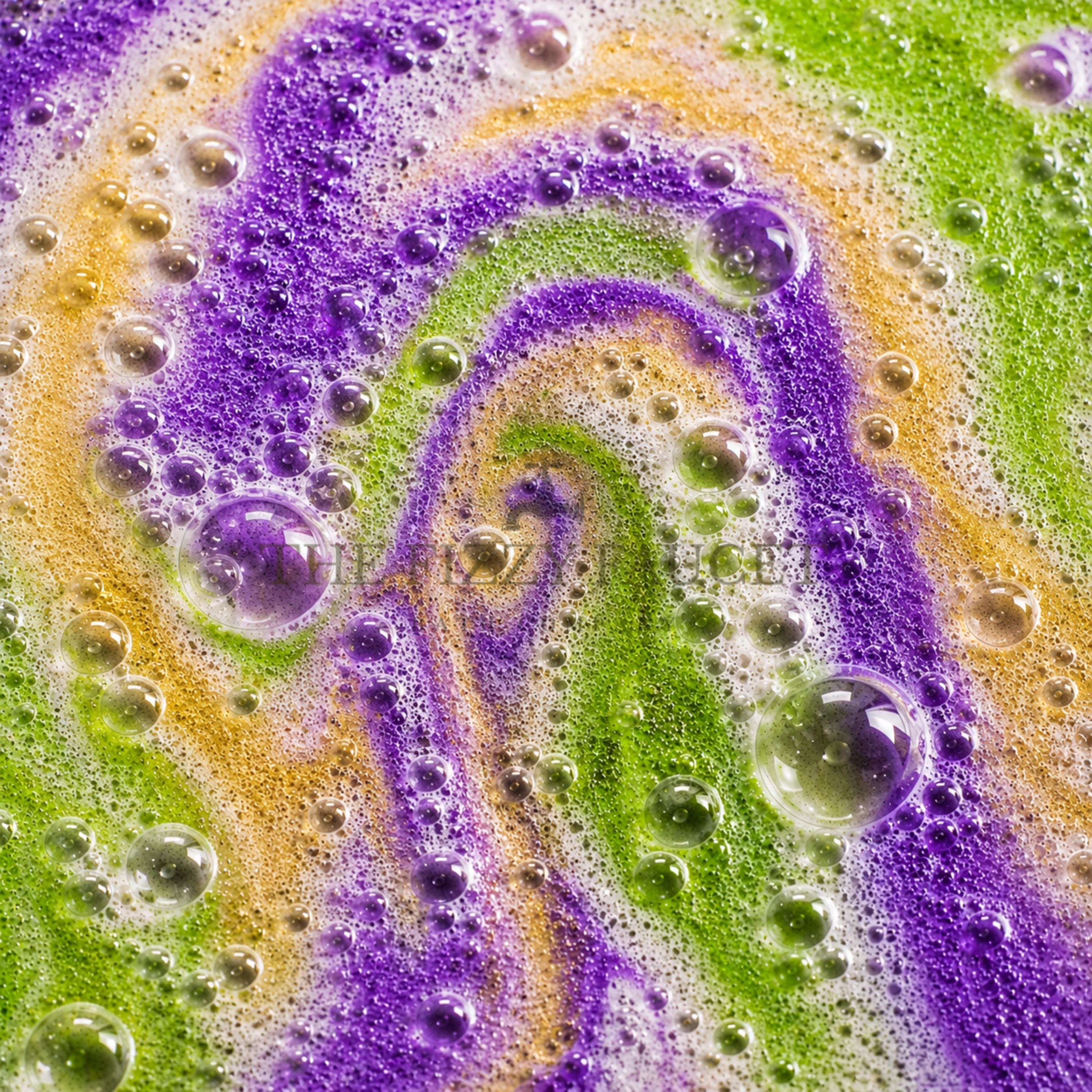Mardi Gras Mini Bath Bombs