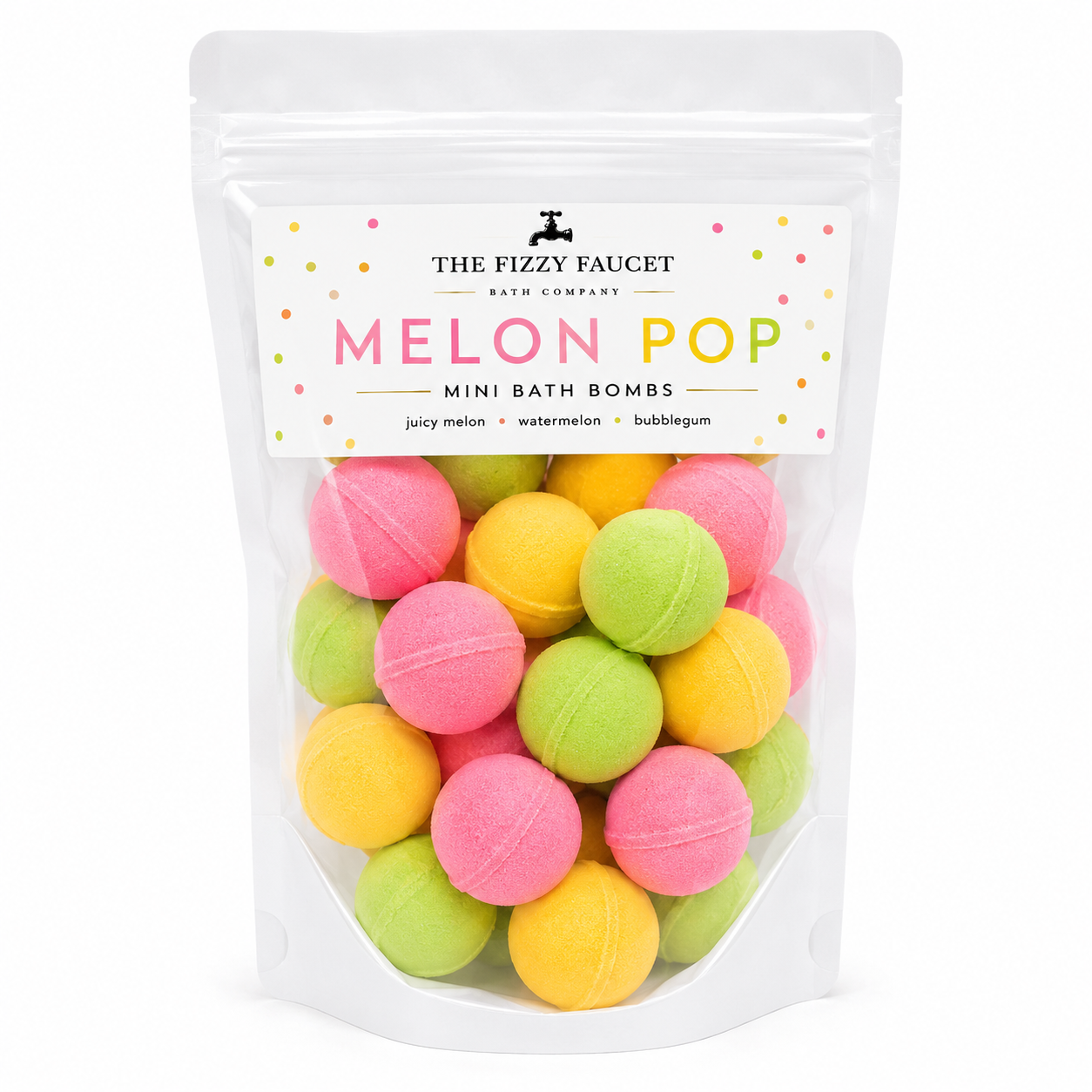 Melon Pop Mini Bath Bombs