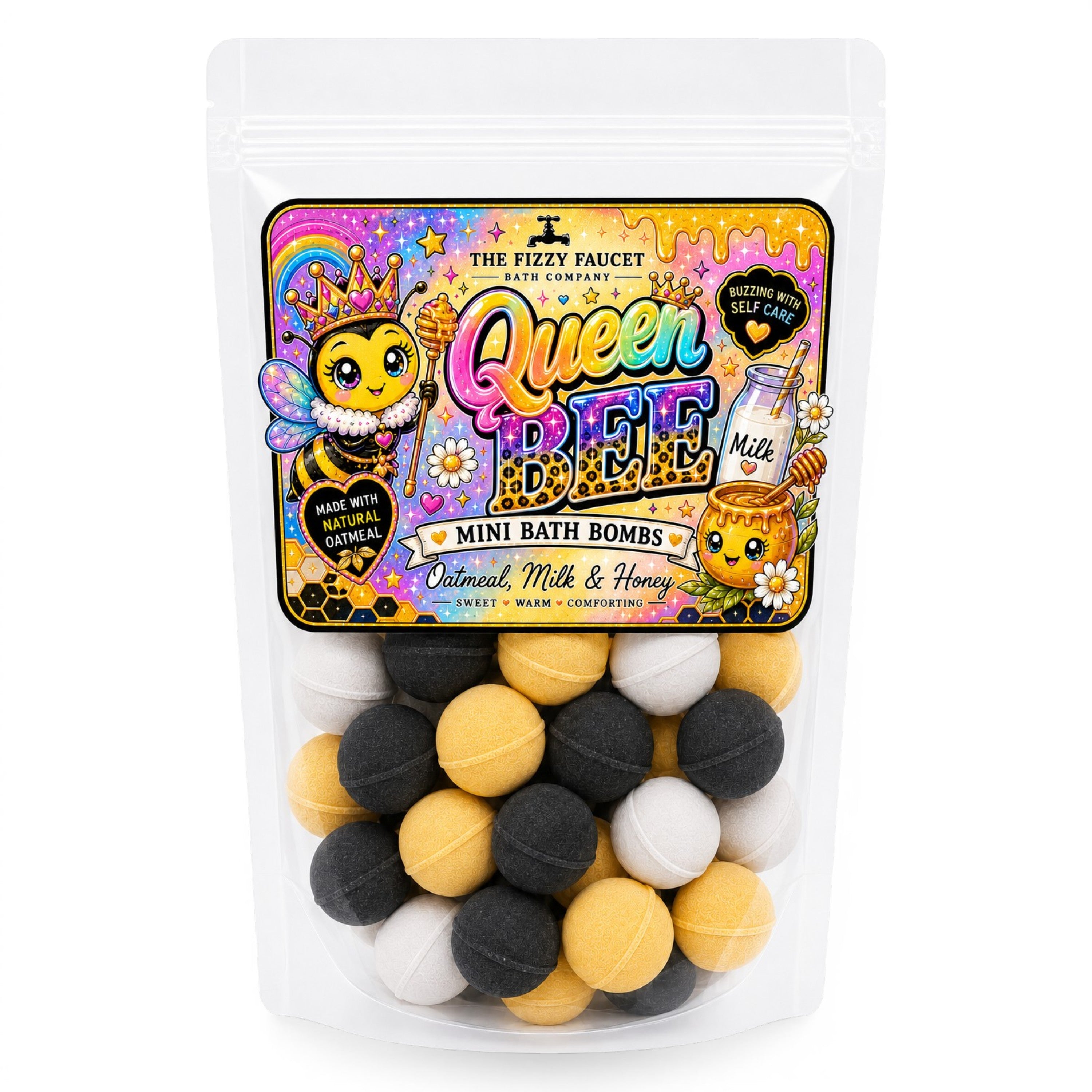 Queen Bee Mini Bath Bombs