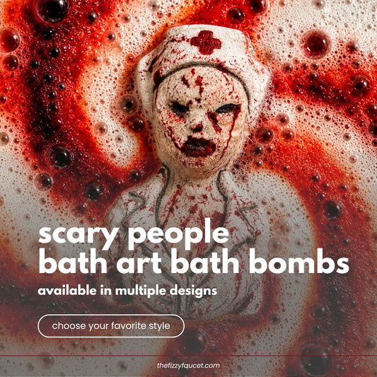 Scary People and Things | Bath Art Bath Bomb