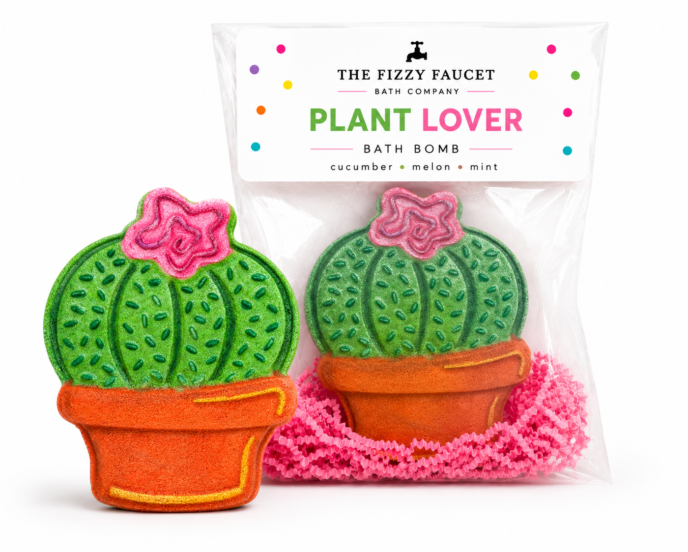 Plant Lover | Bath Art Bath Bomb