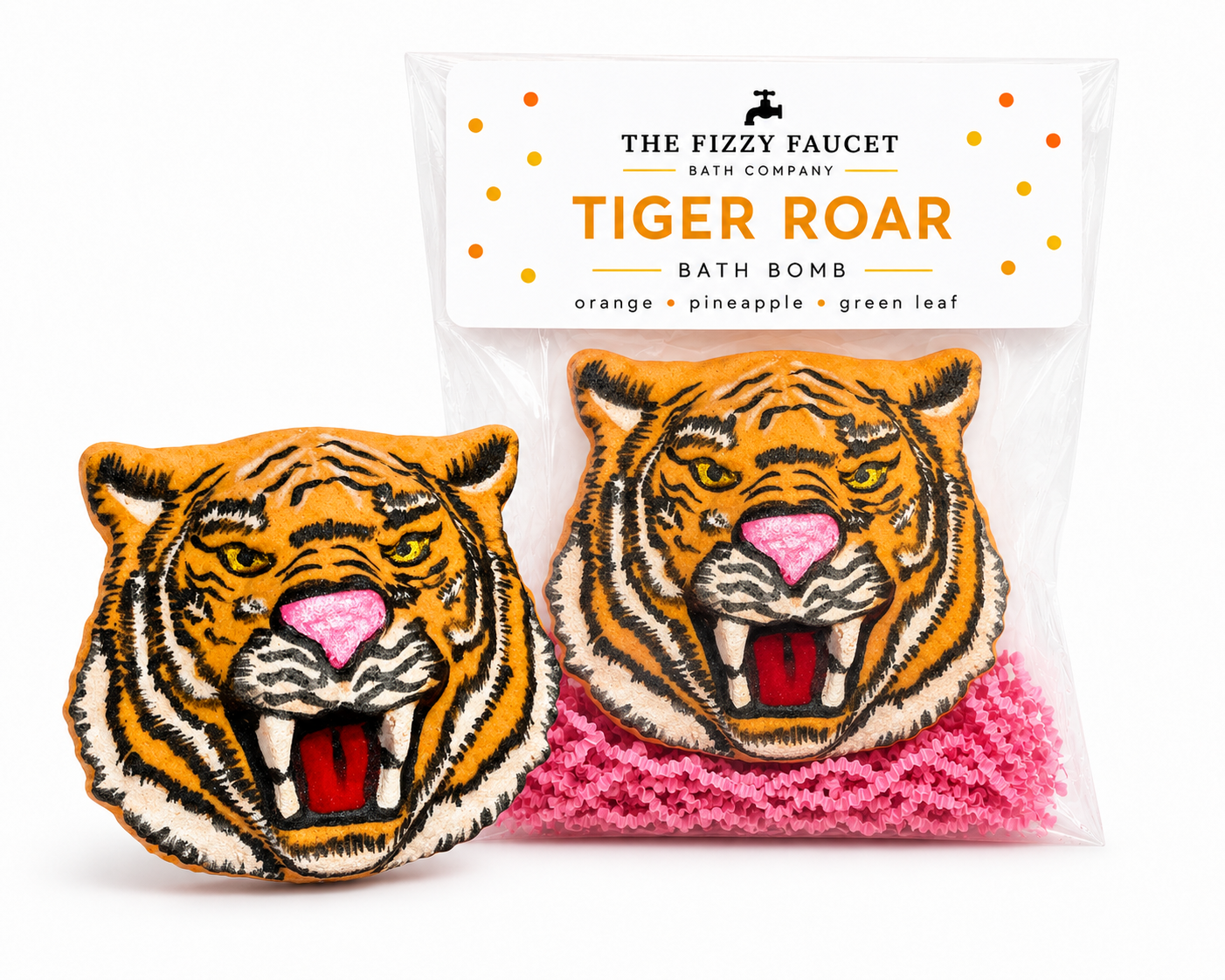 Tiger Roar Bath Bomb | Bath Art Bath Bomb