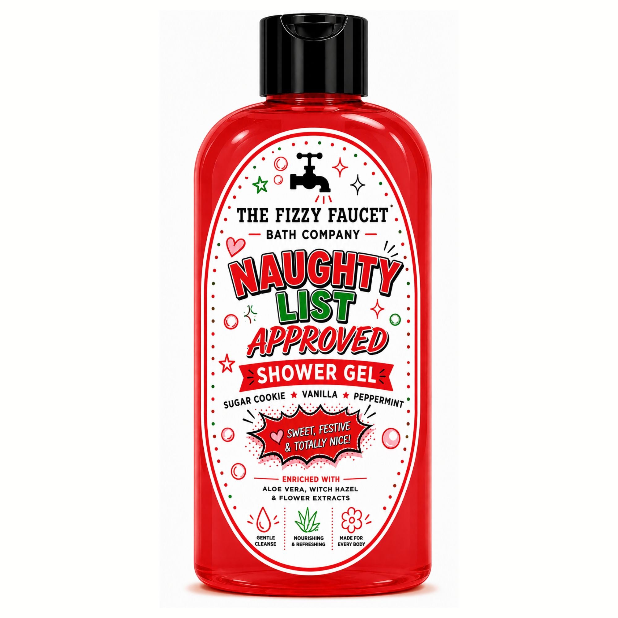 Naughty List Approved Shower Gel