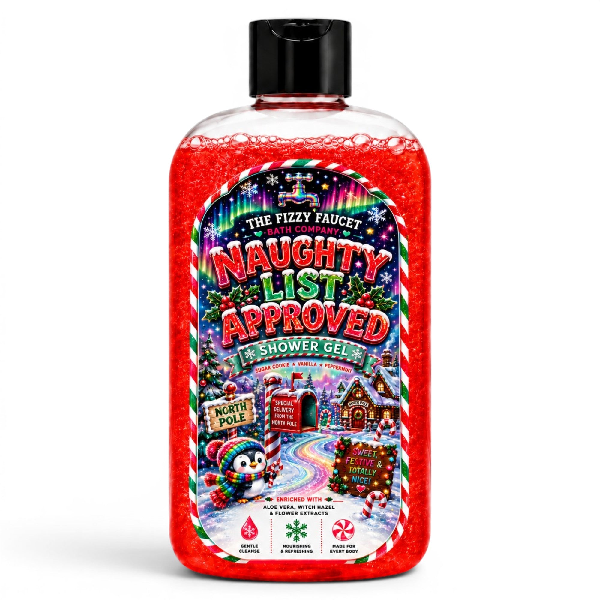 Naughty List Approved Shower Gel