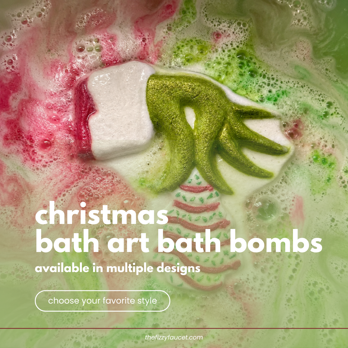 Christmas | Bath Art Bath Bomb