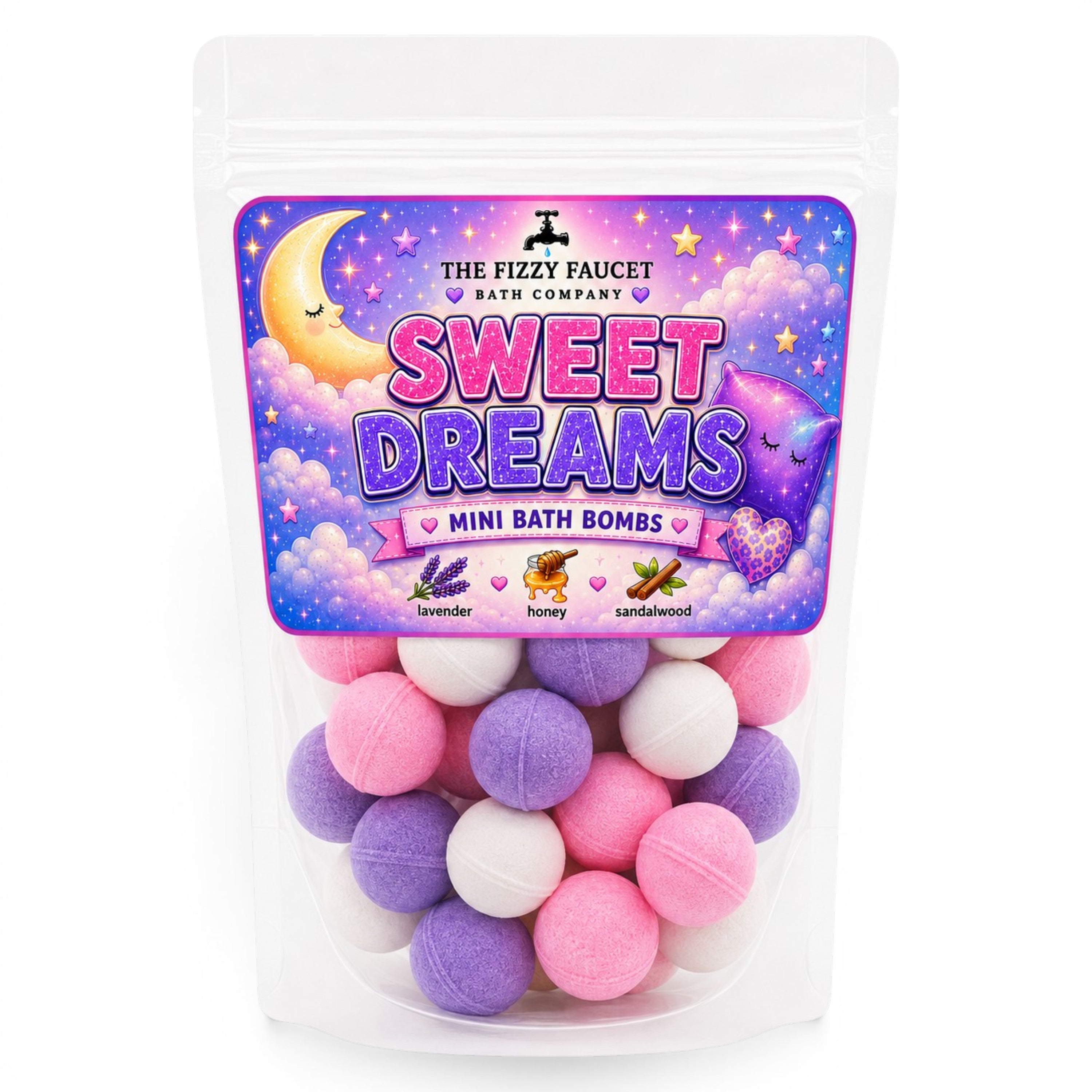 Sweet Dreams Mini Bath Bombs