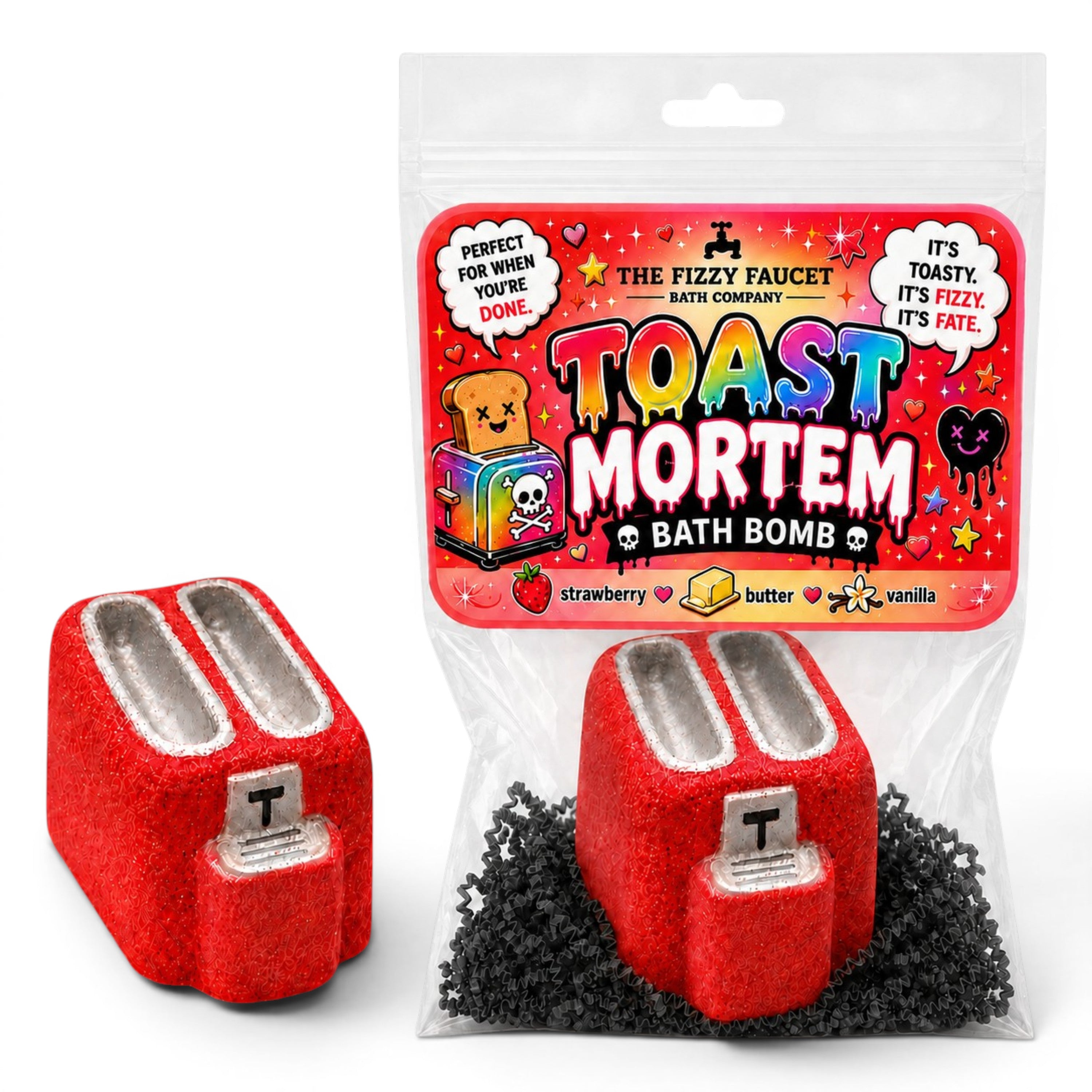 Toast Mortem | Bath Art Bath Bomb