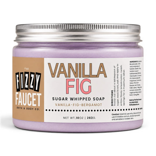 Vanilla Fig Whipped Sugar Soap