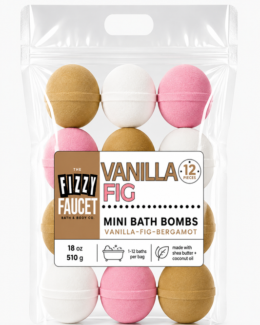 Vanilla Fig Mini Bath Bombs
