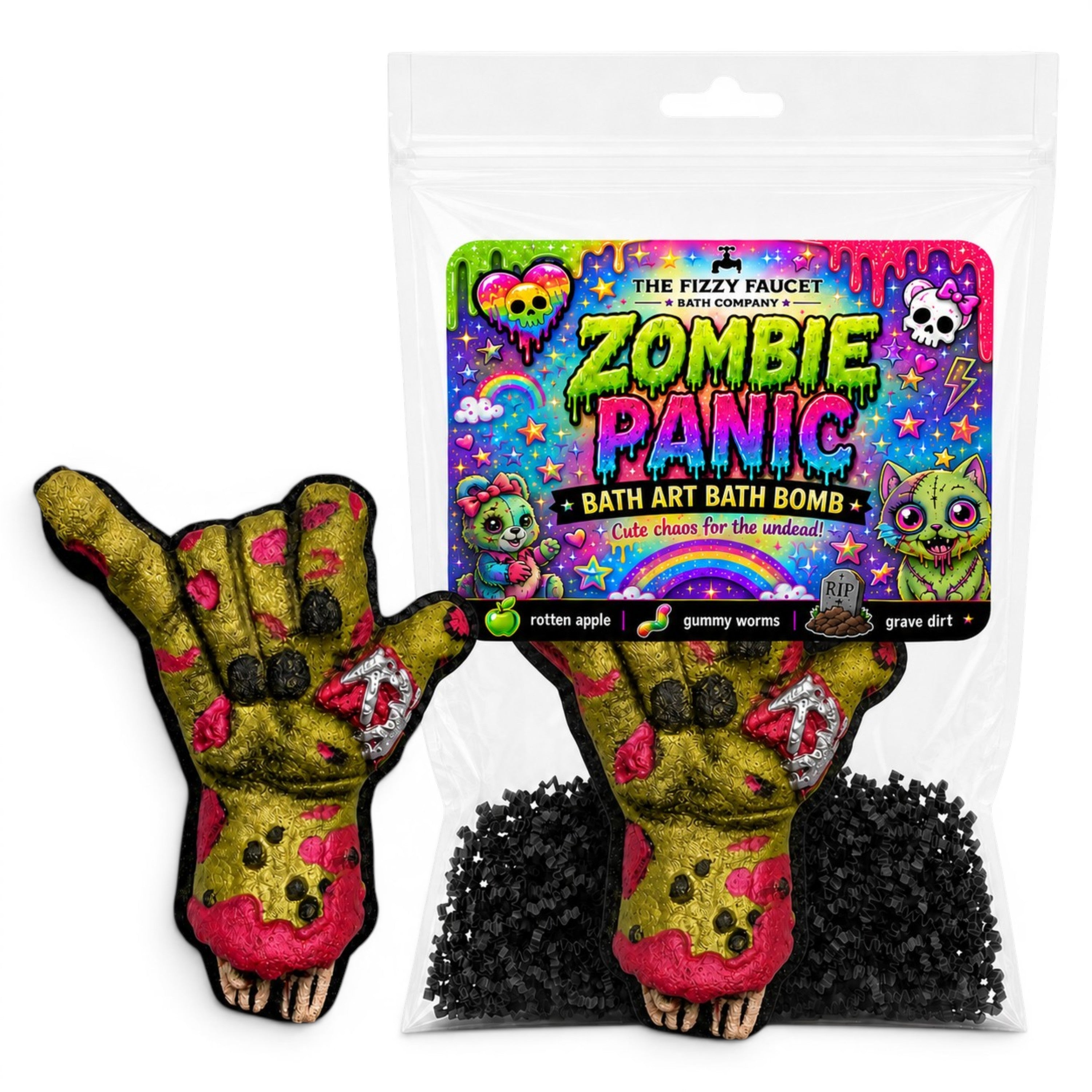 Zombie Panic | Bath Art Bath Bomb